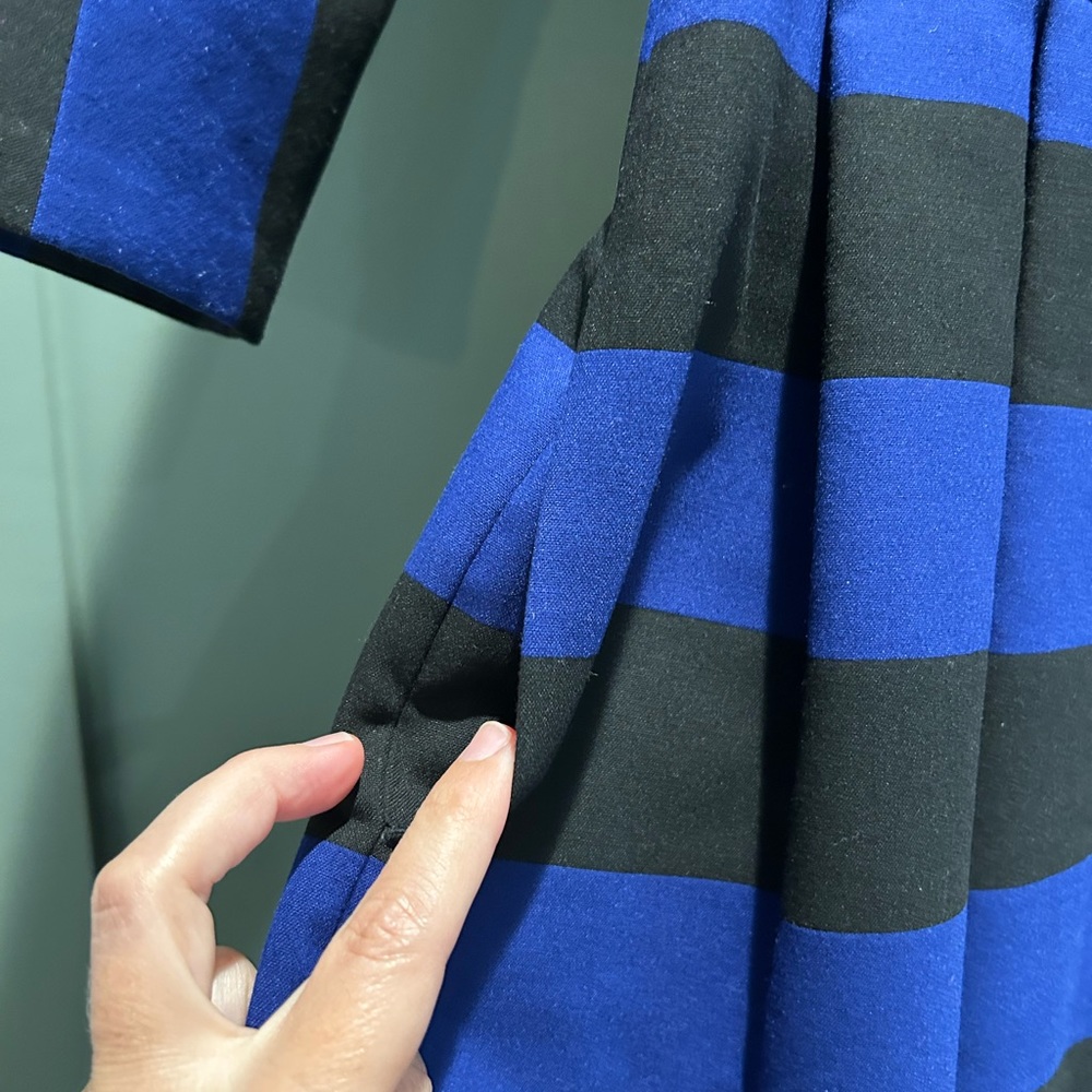 Zara fit & flare dress striped dress - Picture 3 of 6